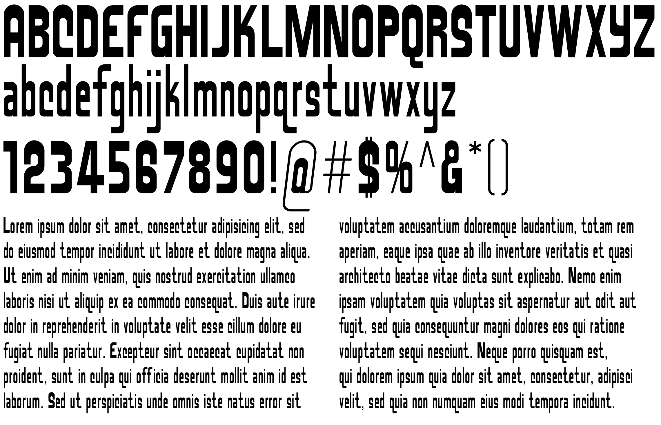 Download another cool and eclectic GAUTFONT Before Dark